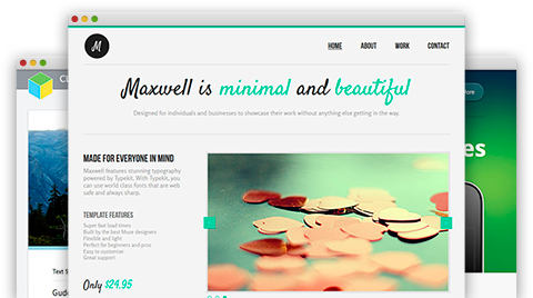 slideshow, muse-themes.com, adobe muse, website, beautiful