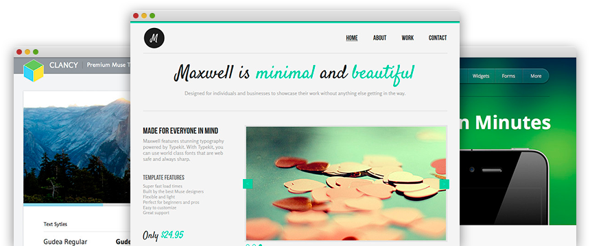 slideshow, muse-themes.com, adobe muse, website, beautiful, jeremy goldberg